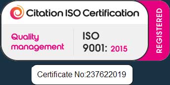 ISO 9001 certified