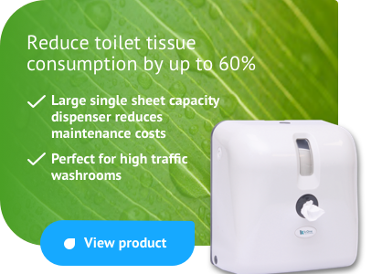 k-One Toilet Paper Dispenser - Single Sheet Economical Dispensing