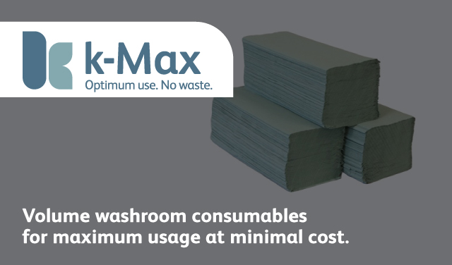 k-Max High Volume Paper Towel and Toilet Tissue