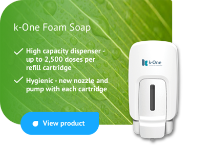 k-One Wall Mounted Foam Soap Dispenser
