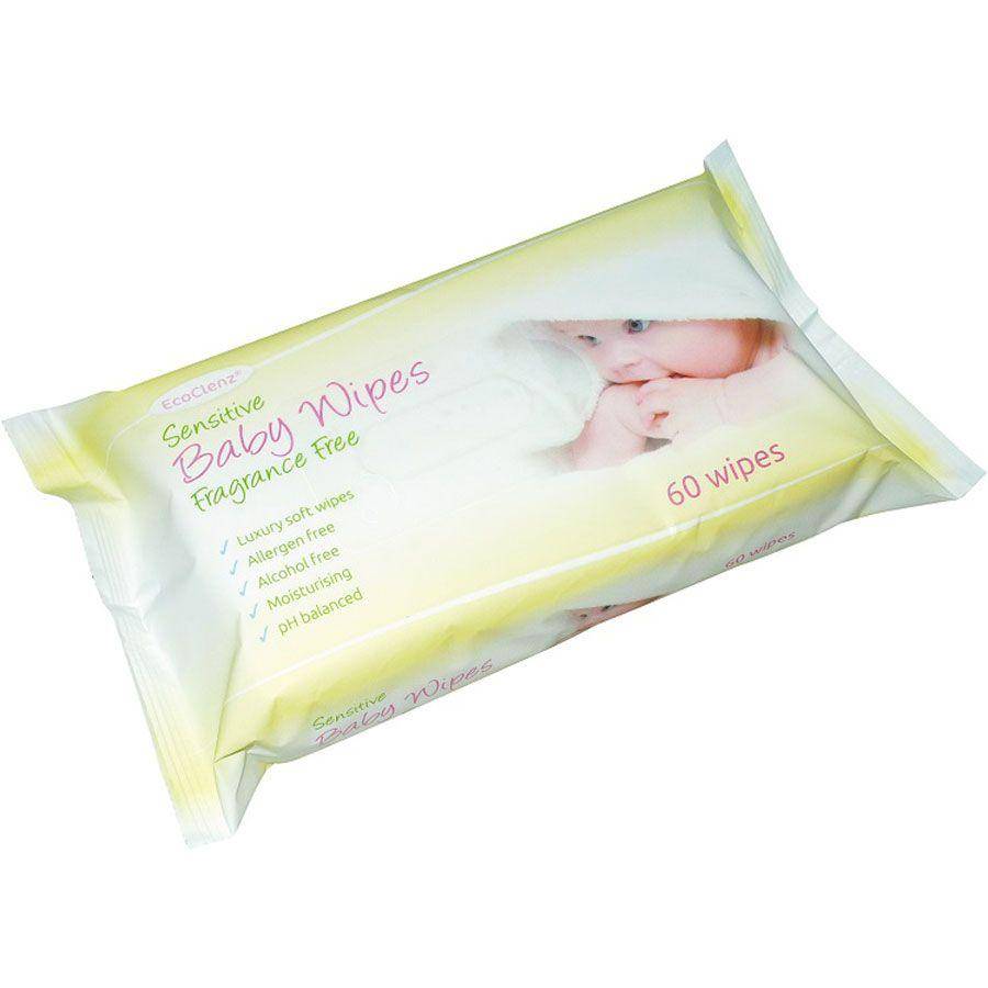 Fragrance free wipes