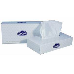 Rectangular white 2ply