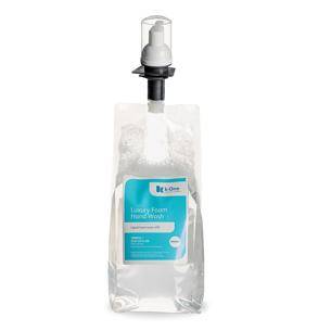 k-One Luxury Foam Hand Wash Refill - Premium hand soap refill with rich lather and luxurious scent, compatible with k-One Foam Hand Soap Dispenser (WH902).