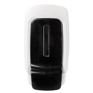 Dispenser white with black handle